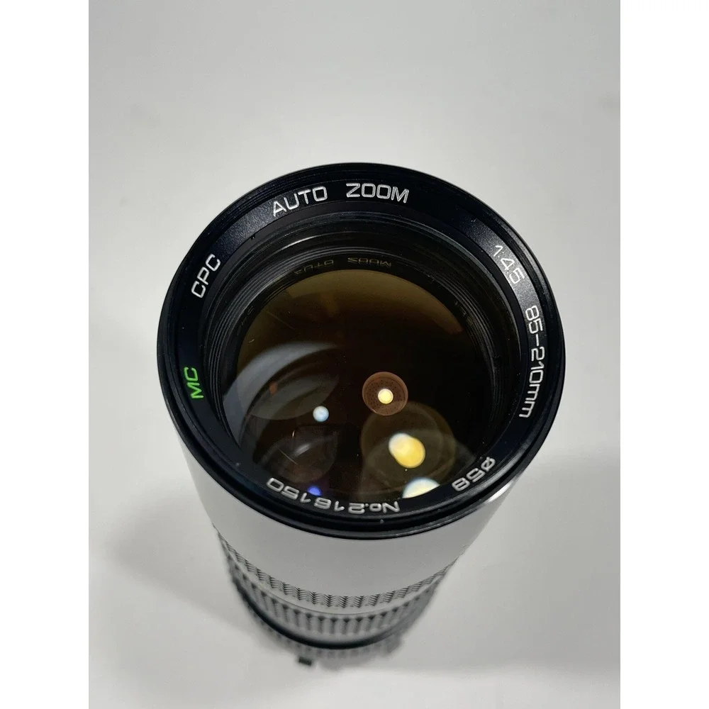 Osawa Lens MC 1:4.5 85-210mm MC NO.216150 Black Auto Zoom‎